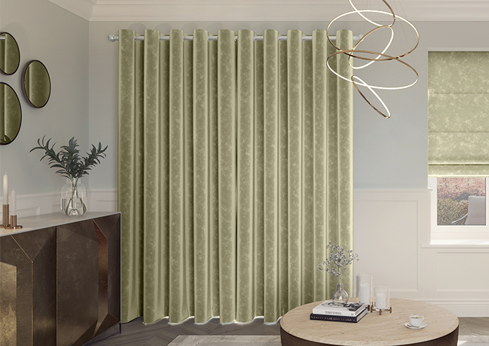 Caen Chenille, Soft Cream - Made to Measure Curtains - Image 7